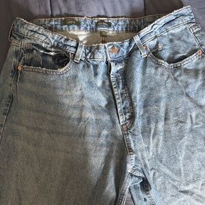 Target Women's High Rise Blue Jeans